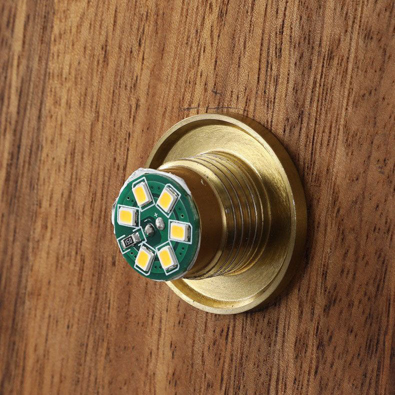 AuroraCraft Japanische LED-Wandleuchte mit Holz & Glas | Irreguläres Oval | Warmes Licht für Schlafzimmer & Wohnzimmer