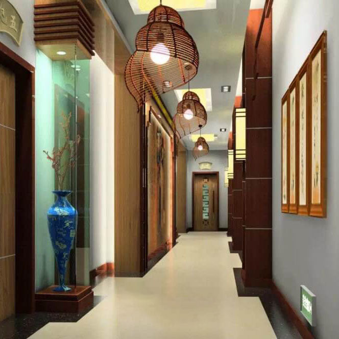 ConchaLuxe – Vintage Rattan Pendelleuchte | Muscheldesign | Natürliche Eleganz für Ihr Zuhause