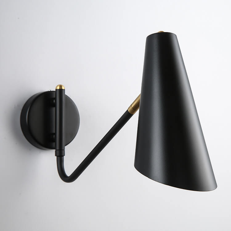 LioraFlex Drehbare Wandlampe | Nordic Design | Minimalistisch | Schwarz, Weiß oder Gold | Wandleuchte für Zuhause