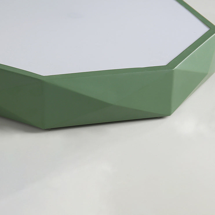 LumaGem Nordic LED Deckenleuchte | Diamant-Design | Acryl & Eisen | Dimmbares Licht | Moderne Beleuchtung