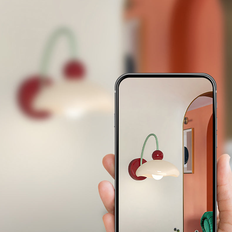 LunaFrame Minimalist Wandlampe | Rundes Eisen-Metall-Design | Schlafzimmerbeleuchtung | Warmlicht | Modern & Stilvoll