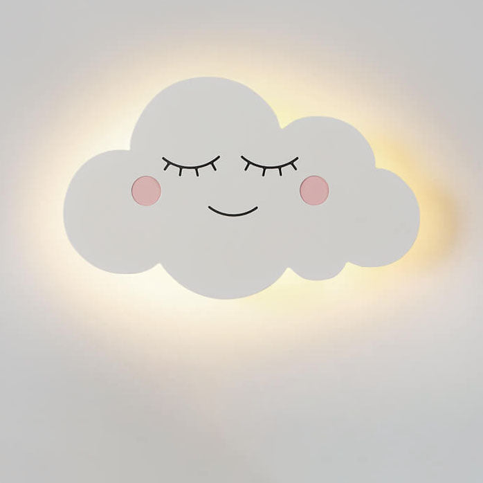 CloudLite Kreatives Emoji LED Kinder-Wandlicht | Verstellbare Lichtfarbe | Dekorative Beleuchtung