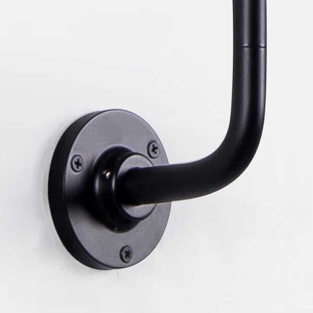 Brayden Industrial Vintage Eisen Wandlampe mit Schwenkarm | 1-Licht | Retro Design | Flexibel | Stimmungslicht für Zuhause