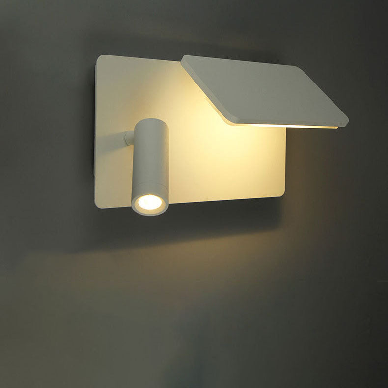 GlareCore Minimalistische LED Leselampe | Flaches Design | Wandspot | Moderne Beleuchtung
