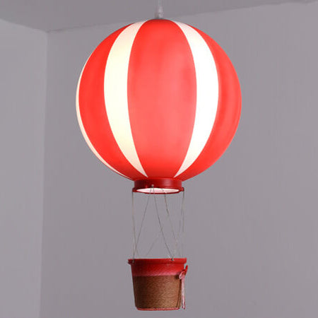 SkyaGlow Heißluftballon Hängeleuchte | Kreatives Skandinavisches Design | LED Pendelleuchte | Deko für Zuhause