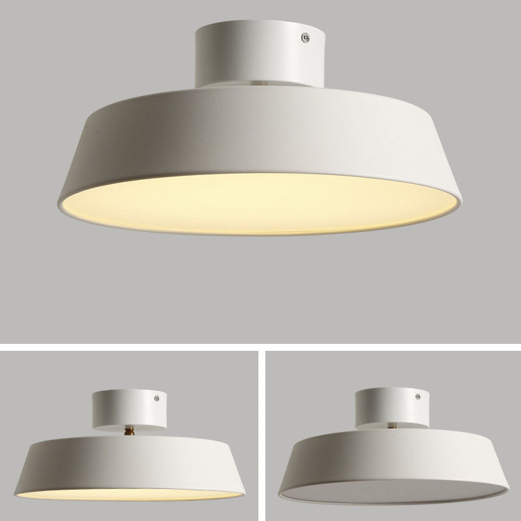 AuraDisk Nordic LED Deckenleuchte | Minimalistisches Runddesign | Aluminium | Flush Mount