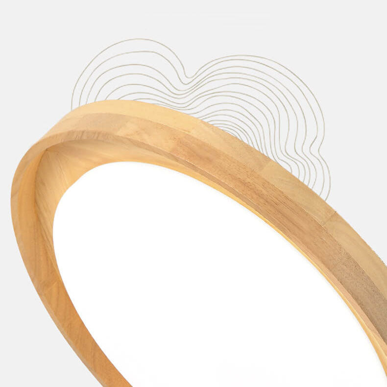 FantasiaLog Japanese Inspired LED Deckenleuchte | Minimalistisch | Warmes Licht | Dimmbar | Moderne Wohnzimmerbeleuchtung