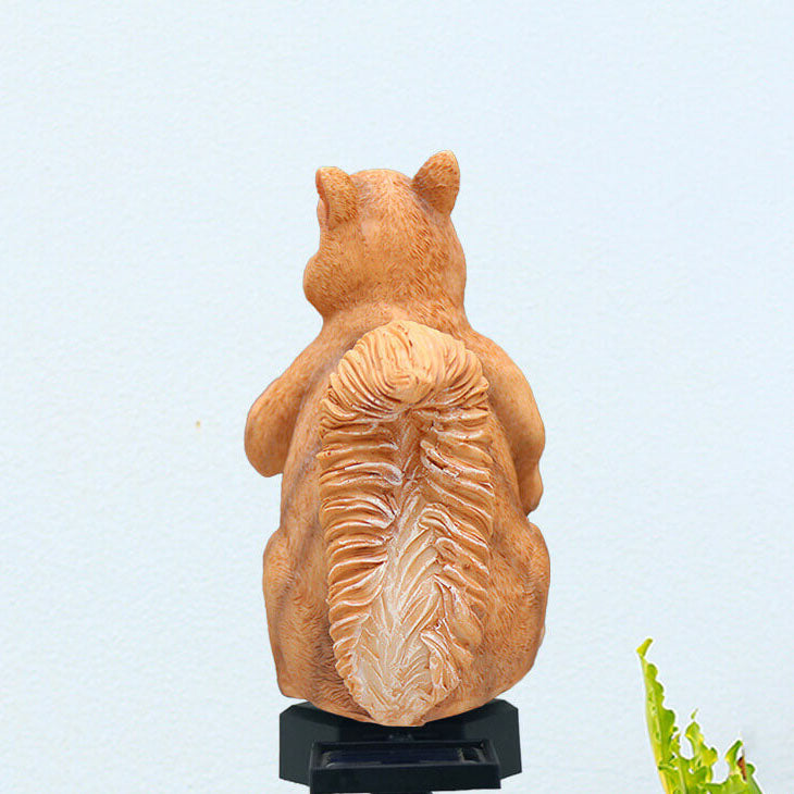 Solarra Gartenleuchte | Kreatives Harz-Design | LED-Solarleuchte | Wasserdicht | Landschaftsbeleuchtung für Außenbereiche