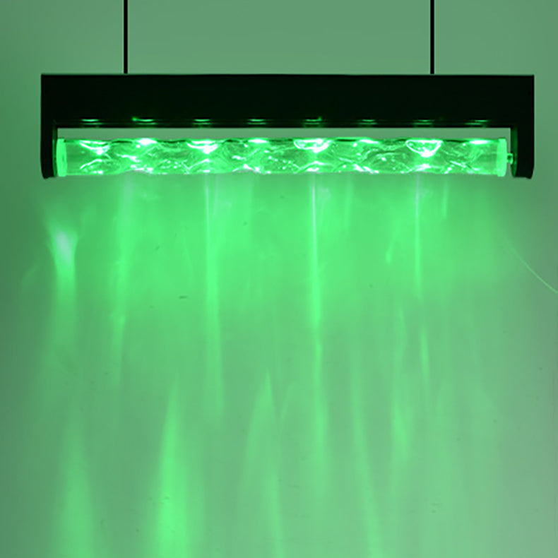 LumaRipple Art Deco LED Stehlampe | Aluminium & Acryl | Wasserdesign | Stimmungslicht für Wohnzimmer