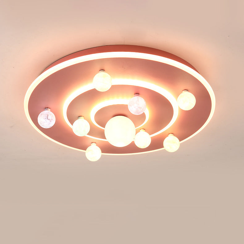 Orbitalux Kinderzimmer-Deckenleuchte | LED Planetenlicht | Dimmbar | Modernes Design