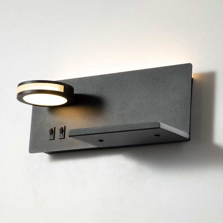 LumiSmart USB LED Wandleuchte | Modernes Design | Flaches Leselicht mit Warmweiß | Intelligente Wandbeleuchtung