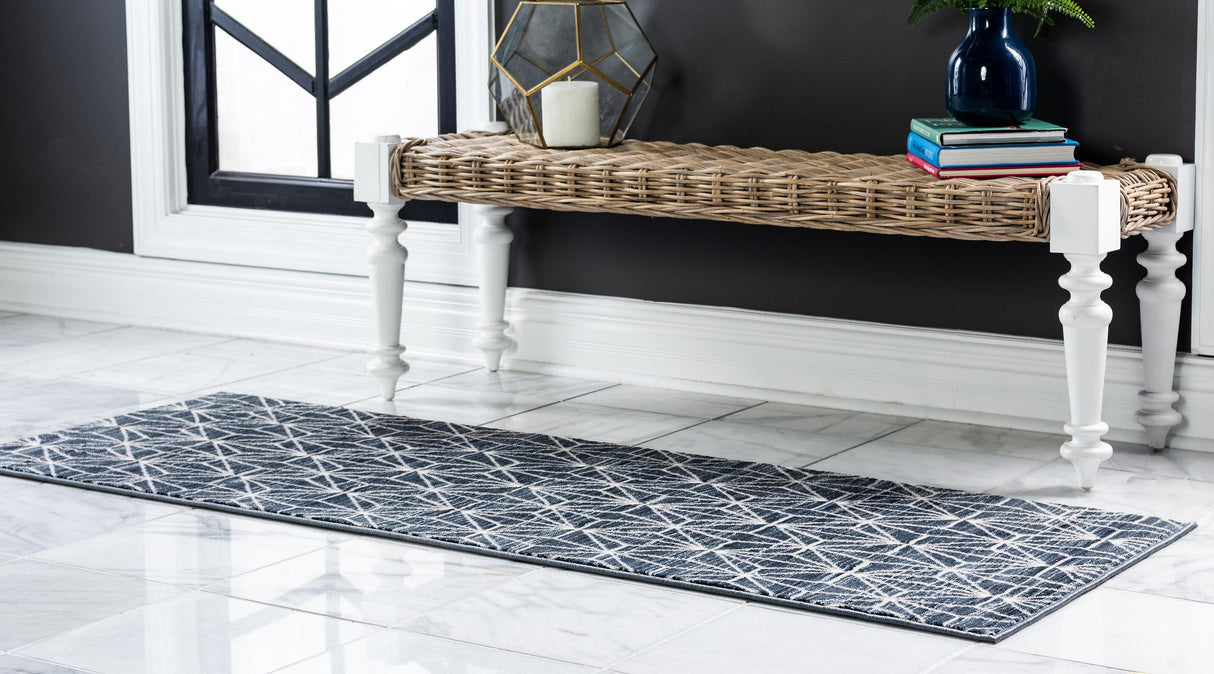 AaroLoom Moderner Geometrischer Teppich | Große Teppiche | Weich & Pflegeleicht | Stilvolle Dekoration für Zuhause