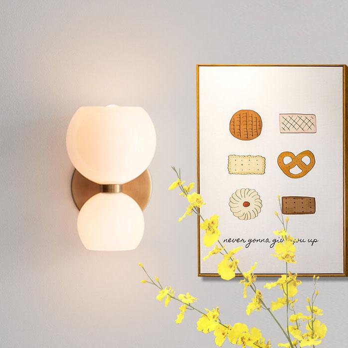 Bowlite Wandlampe mit modernem Design | 2-Licht-Schale | Elegante Beleuchtung für Zuhause