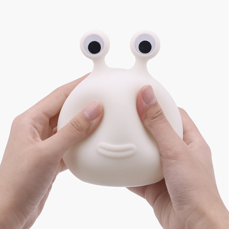 GlowSlug LED Nachtlicht | Kreatives Silikon-Design | Kinderfreundliche Tischlampe | Stimmungslicht für Zuhause