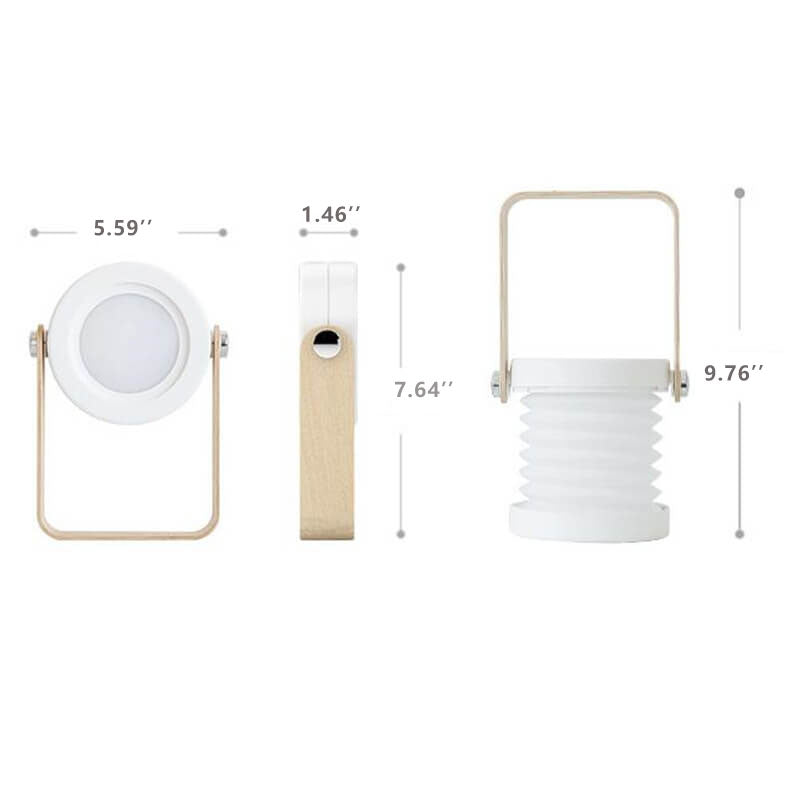 LumoFold Laternenlampe | Faltbare & Tragbare LED-Tischlampe | Nachtlicht & Dekoration | Kreatives Design