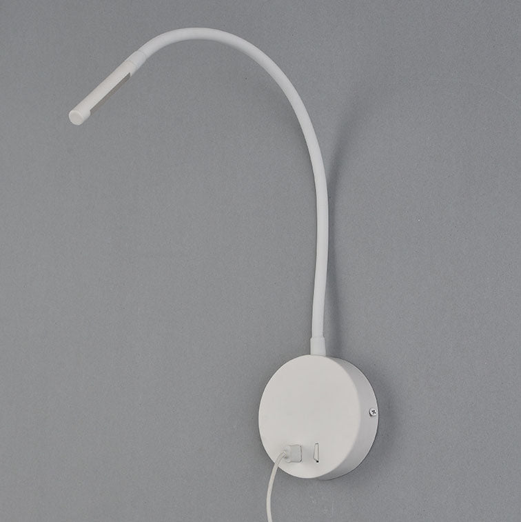 LumaFlex USB LED-Wandleuchte | Wiederaufladbar | Flexibler Silikon-Spot | Leselampe | Modernes Design