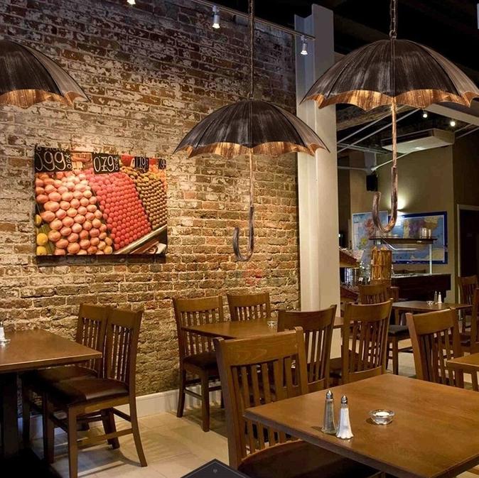 RetroLux 5-Licht Industrie-Chandelier | Vintage Design Hängeleuchte | Kupfer oder Silber