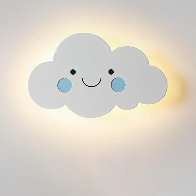 CloudLite Kreatives Emoji LED Kinder-Wandlicht | Verstellbare Lichtfarbe | Dekorative Beleuchtung