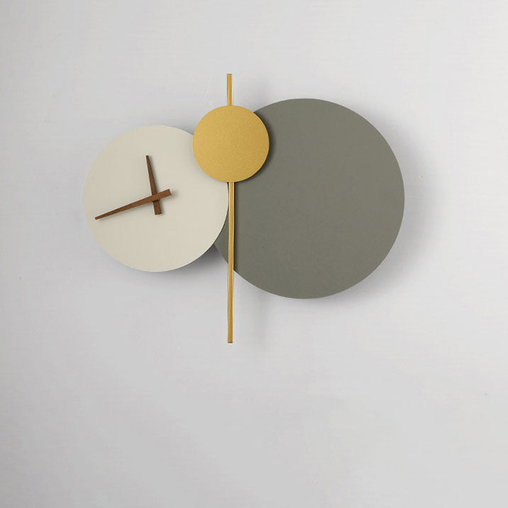 Chronora LED Wandlampe mit Uhr | Modernes Rundes Design | Minimalistisch & Funktional | Stimmungslicht