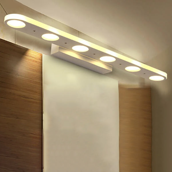 Ovalux BrightLine LED Wandleuchte | Modernes Design | Acryl-Optik | 4/6-flammig | Dimmbar