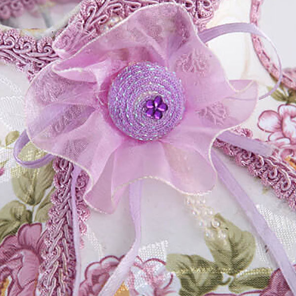 Elarion Glow Tischlampe | Europäisches Design | Stoffschirm & Glasfuß | Dimmbar | Romantische Beleuchtung