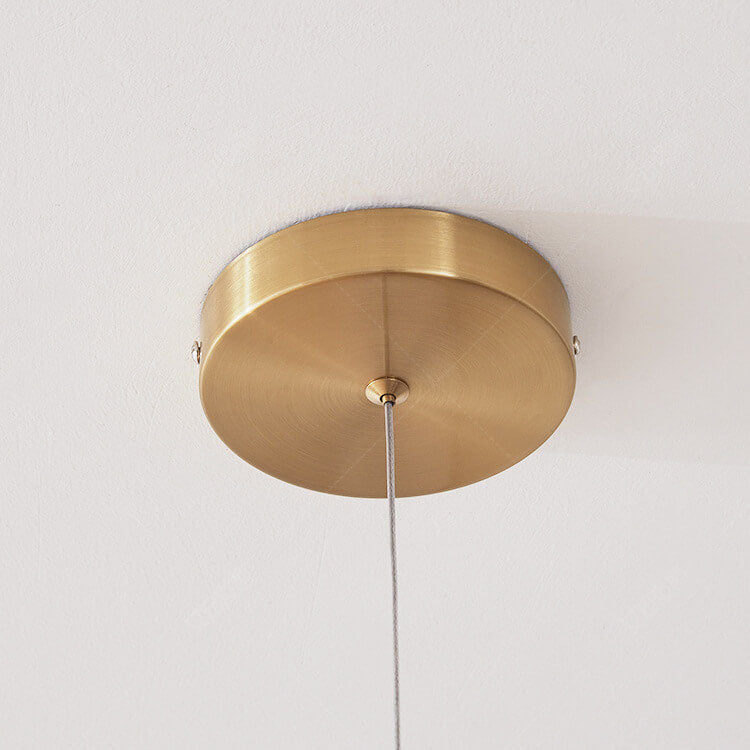 KuroLume LED Holzleuchter | Japanisches Design | Moderner Holzstreifen-Kronleuchter | Warmweiß & Kaltweiß