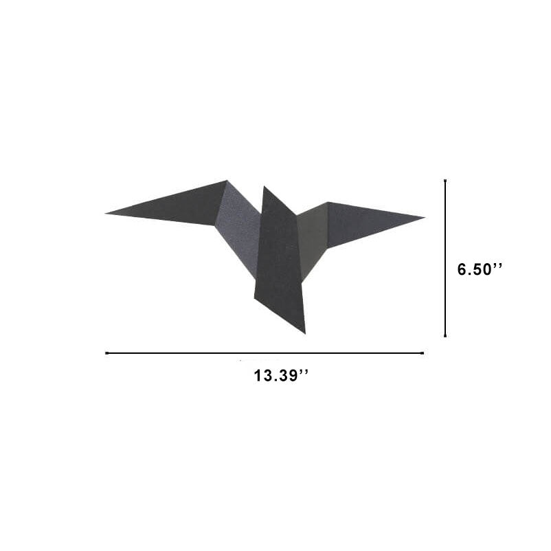 SkyWing Moderne LED Wandleuchte | Fliegender Vogel | 1-flammig | Kreatives Design | Deko für Zuhause