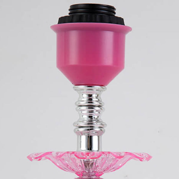 Elarion Glow Tischlampe | Europäisches Design | Stoffschirm & Glasfuß | Dimmbar | Romantische Beleuchtung