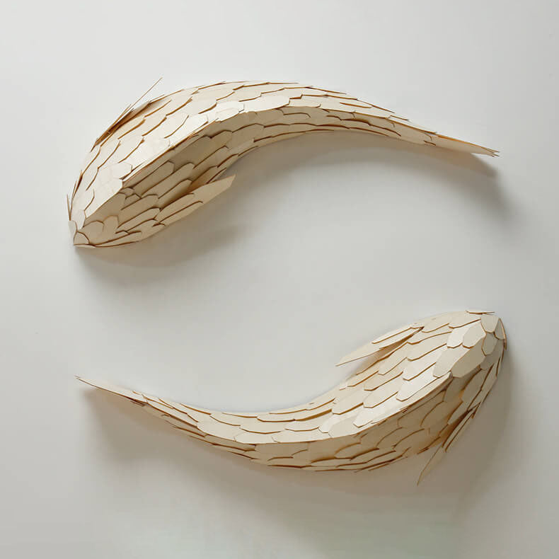 Artivion Moderne Deko-Wandleuchte aus Lindenholz | 2/4 Lichtoptionen | Elegantes Design | Perfekt für Wohnzimmer & Flur