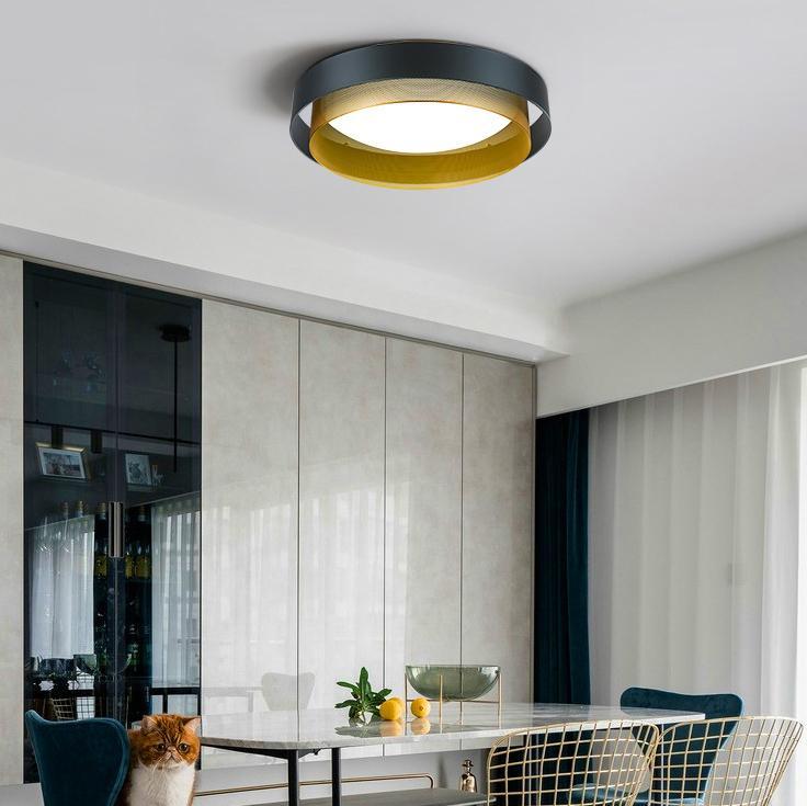 Lunexa Minimalistische LED-Deckenlampe | Postmodernes Design | Dimmbar | Wohnraumbeleuchtung