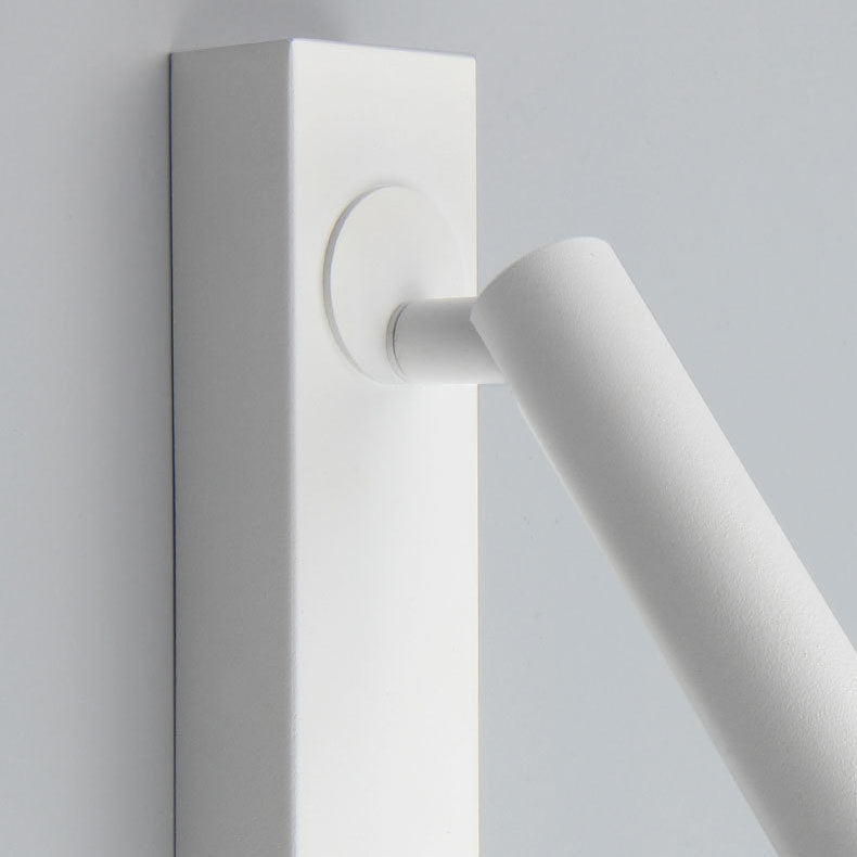 LumeFocus Rechteckige LED Wandleuchte | Verstellbarer Winkel | Minimalistisches Design | Leselampe | Warmes Licht