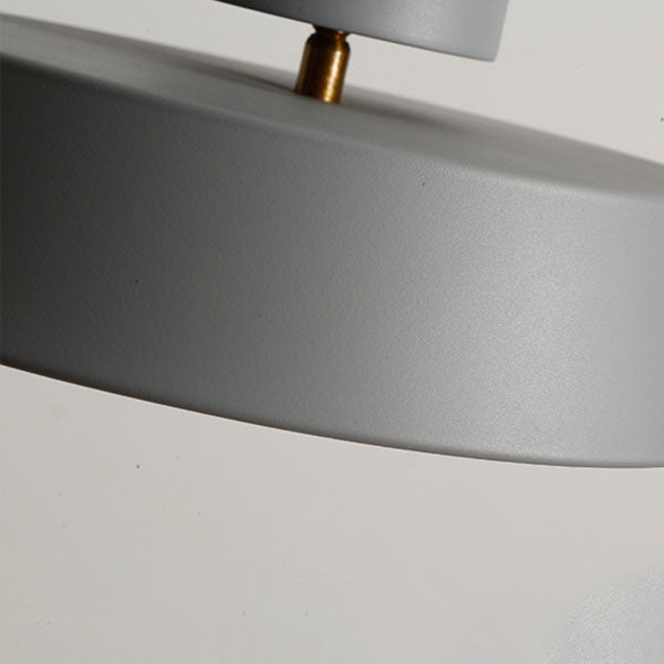 AuraDisk Nordic LED Deckenleuchte | Minimalistisches Runddesign | Aluminium | Flush Mount