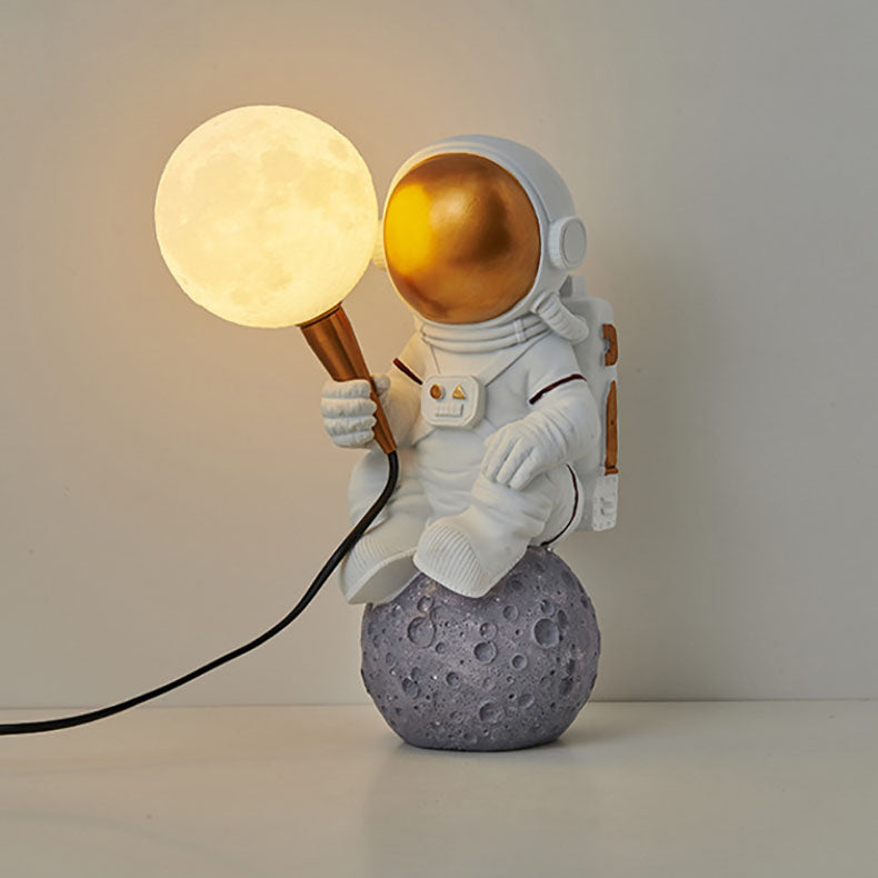 CosmoBuddy Astronaut Wandlampe | Kreatives Design | Resin & ABS | LED Schlafzimmerlicht