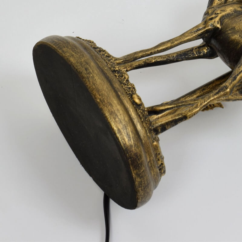 LustraVine Tiffany Tischlampe | Vintage Stil | Buntglas Libelle | 2-Licht Dekoleuchte