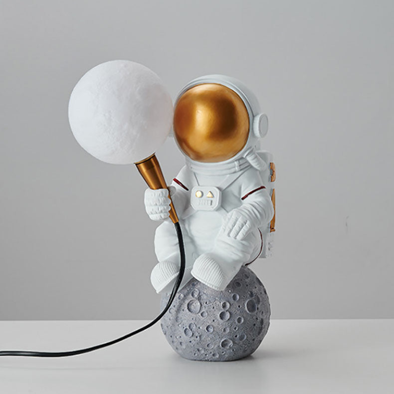CosmoBuddy Astronaut Wandlampe | Kreatives Design | Resin & ABS | LED Schlafzimmerlicht