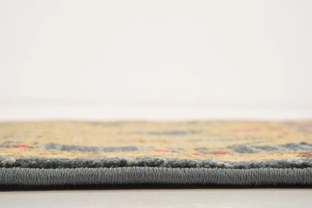 EleganceFringe Moderner Teppich mit Fransen | Klassisches Design | Hochwertig & Stilvoll | Verschiedene Größen