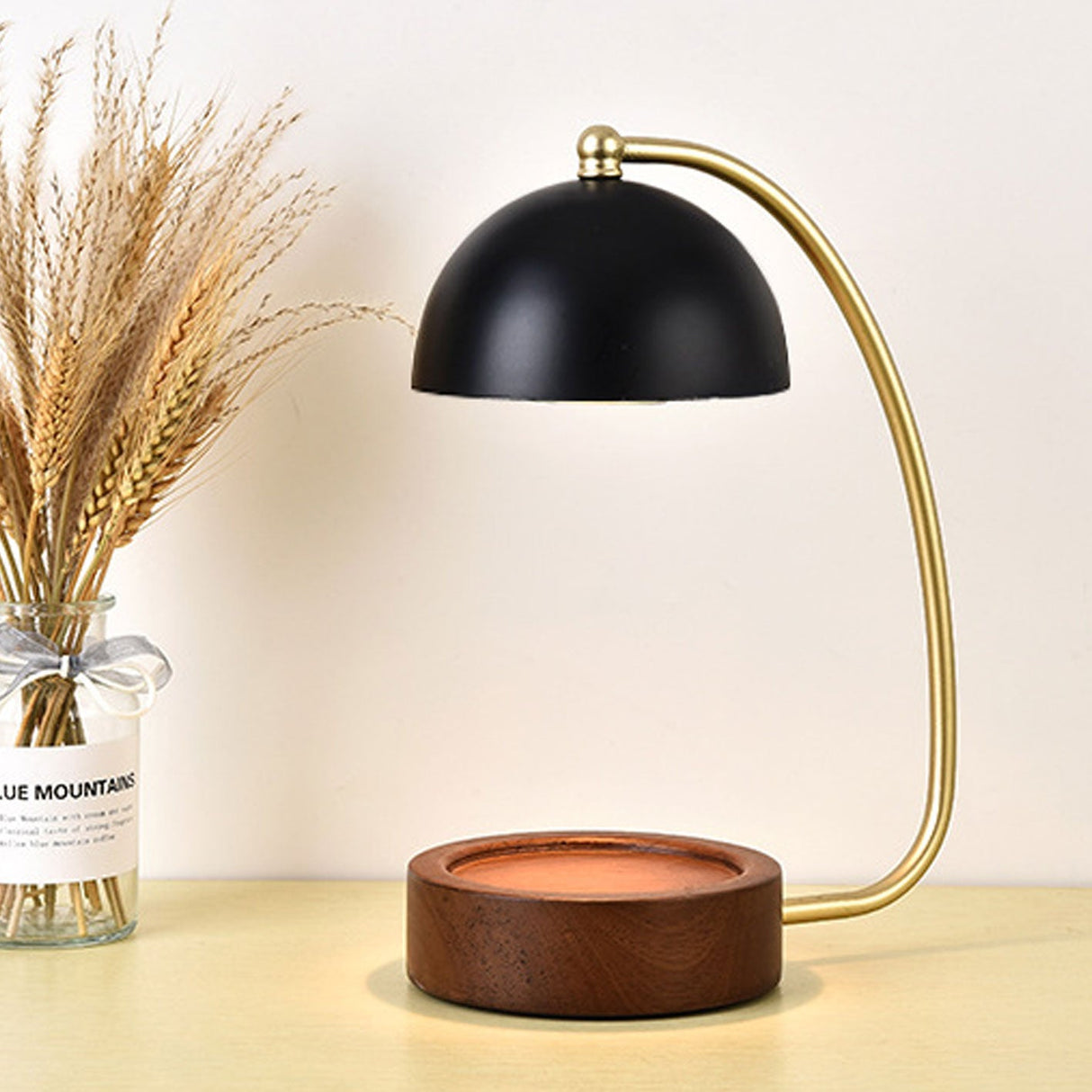 Lumivine Arto LED Tischlampe | Japanisches Design | Dimmbare Wachsoptik | Kreative Beleuchtung