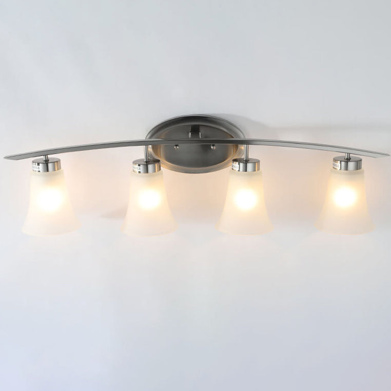 Floresta LED Wandlampe | Minimalistisches Industriedesign | 4-Licht Bad- & Spiegelbeleuchtung