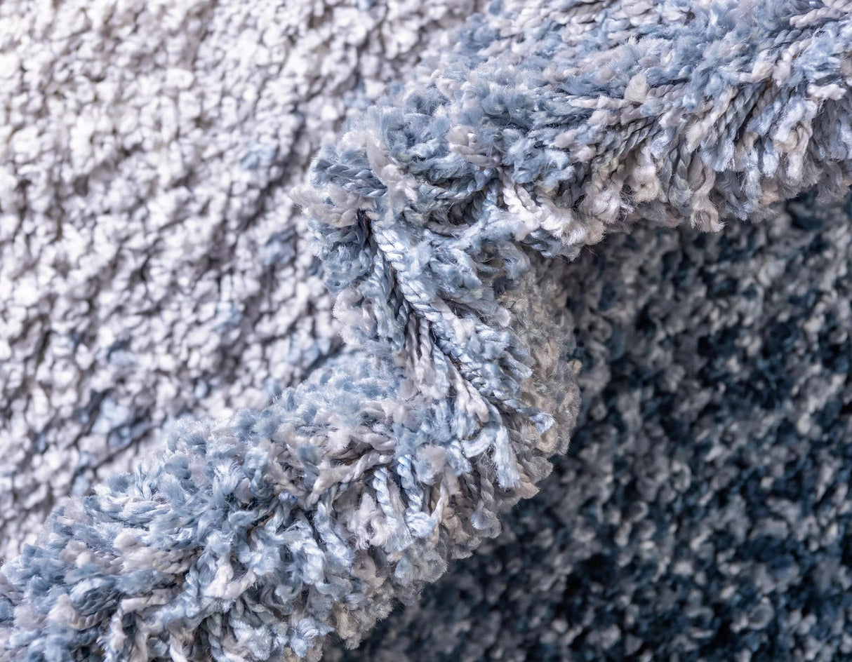 Velviona Gradient Shaggy Teppich | Weicher Hochflorteppich | Modernes Farbverlauf-Design