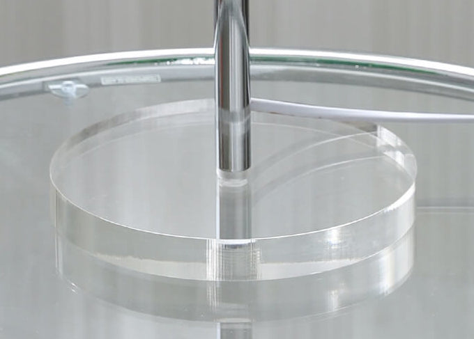 AstroVibe Moderne Acryl Tischlampe | Space-Saucer Design | Einzigartig | Stimmungsvolles Licht | Deko für Zuhause