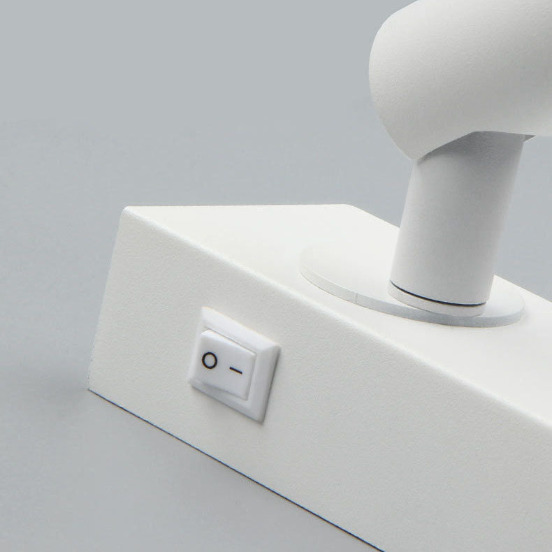 LumeFocus Rechteckige LED Wandleuchte | Verstellbarer Winkel | Minimalistisches Design | Leselampe | Warmes Licht