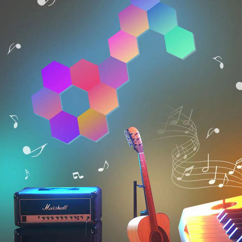 QuantumLight DIY Modul-Nachtlampe | Individuelles LED-Lichtdesign | Energiesparende Stimmungsleuchte