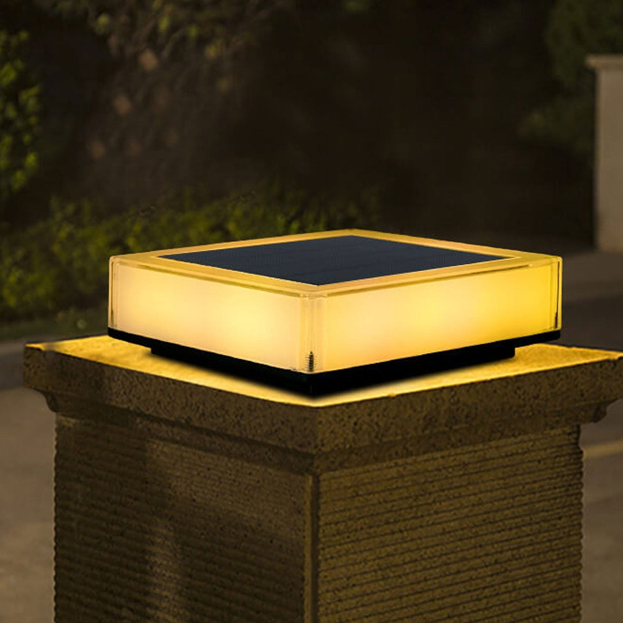 SolarAura RGB Solarleuchte für Außenbereiche | Moderne Gartenbeleuchtung | RGB & Warmweiß | Umweltschonend