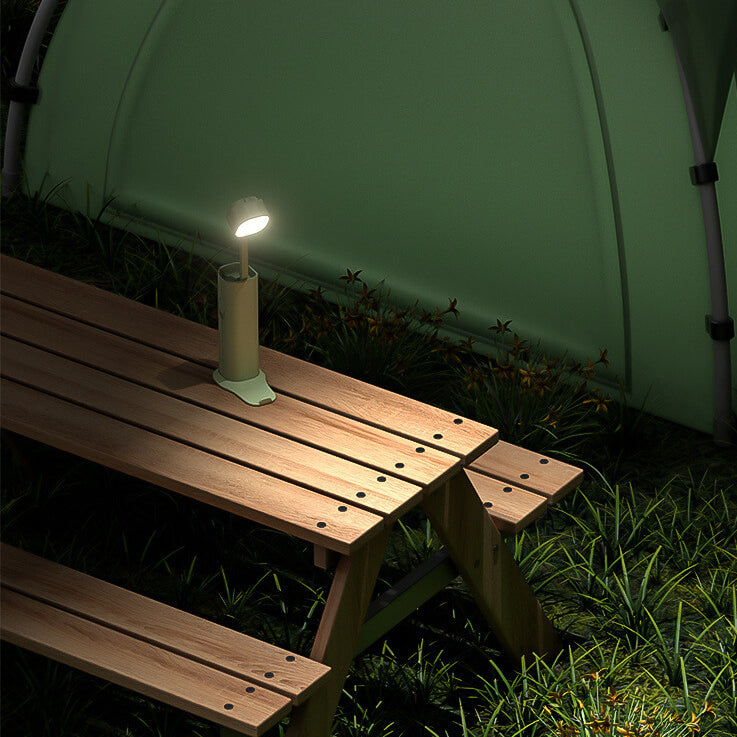 GlowMorph LED Tischlampe | Tragbare Powerbank & Taschenlampe | Höhenverstellbar | Multifunktionales Design