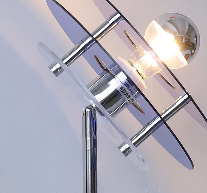 AstroVibe Moderne Acryl Tischlampe | Space-Saucer Design | Einzigartig | Stimmungsvolles Licht | Deko für Zuhause