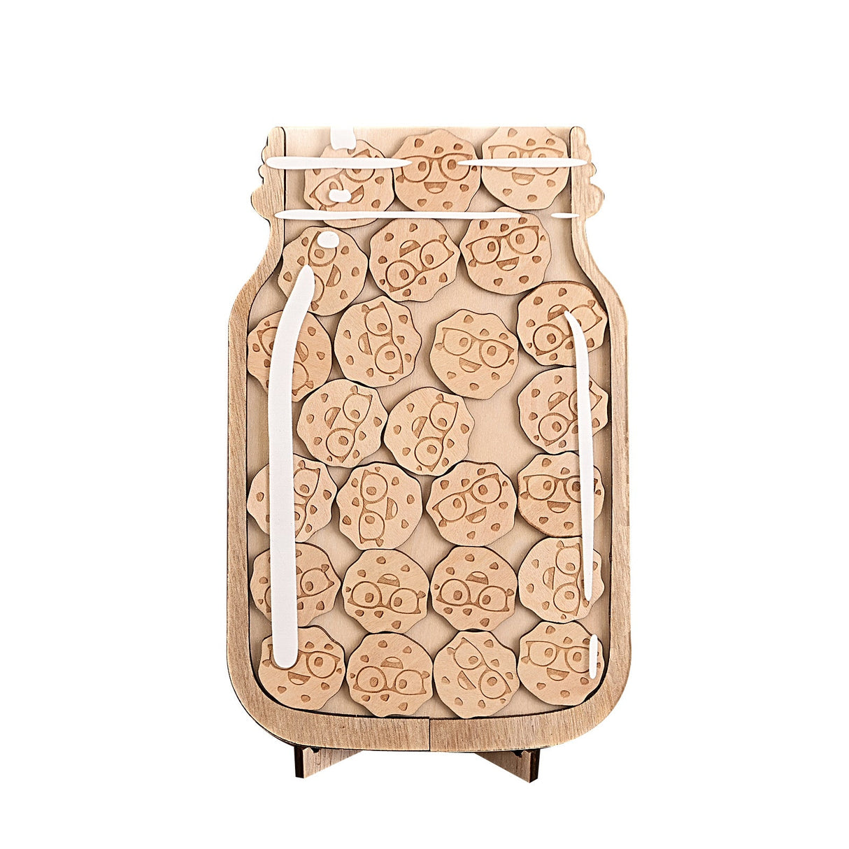 JoyJar Personalisiertes Belohnungsglas | Individuelle Gravur | Motivation & Dekoration