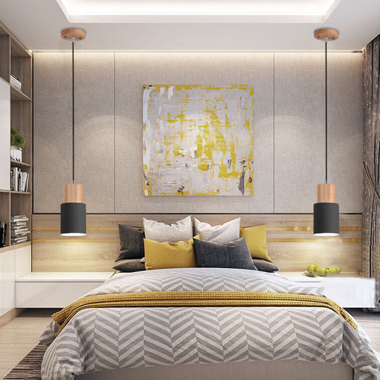 LumiVibe Macaron LED Pendelleuchte | Modernes Design | Aluminium | Stimmungslicht | Dekorative Beleuchtung für Ihr Zuhause