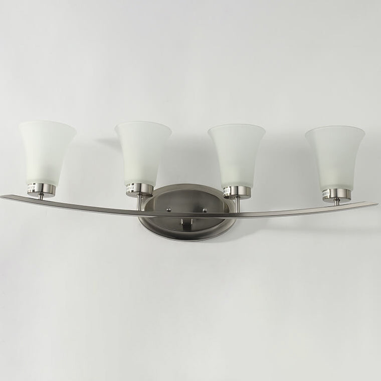 Floresta LED Wandlampe | Minimalistisches Industriedesign | 4-Licht Bad- & Spiegelbeleuchtung
