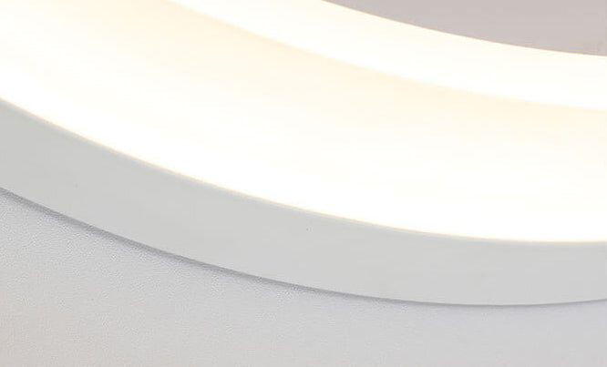 Lumoshelf LED Wandleuchte | Massivholz mit Ablage | Runde Wandlampe | Warm- & Weißlicht