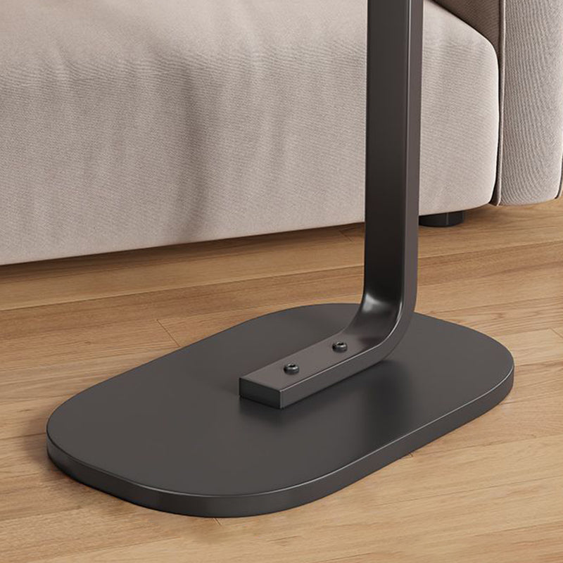 RusticoC Vintage C-Beistelltisch | Holzoptik | C-Form Design | Platzsparend | Perfekt für Wohnzimmer & Schlafzimmer